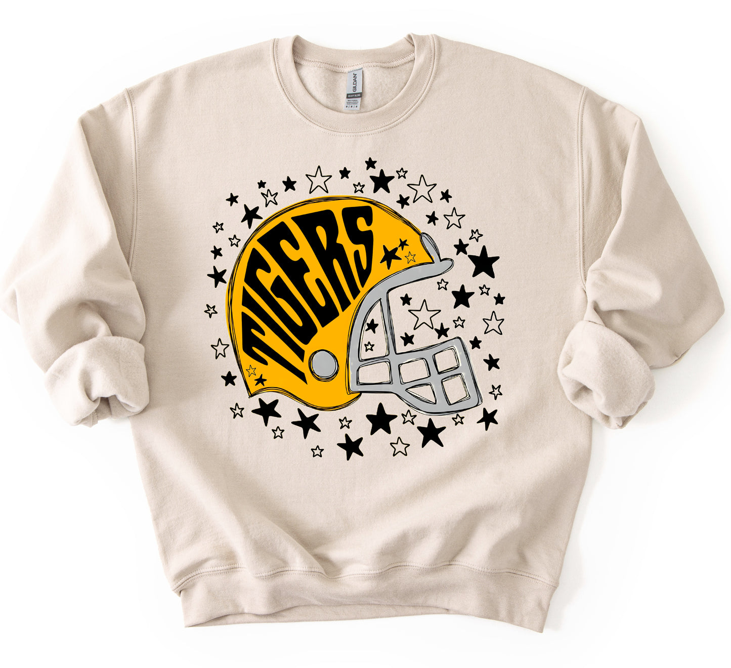 Gildan or Bella Canvas Hernando Tigers Sweatshirt / Youth and Adult Sizes/ Desoto County Schools / Mississippi School Shirt