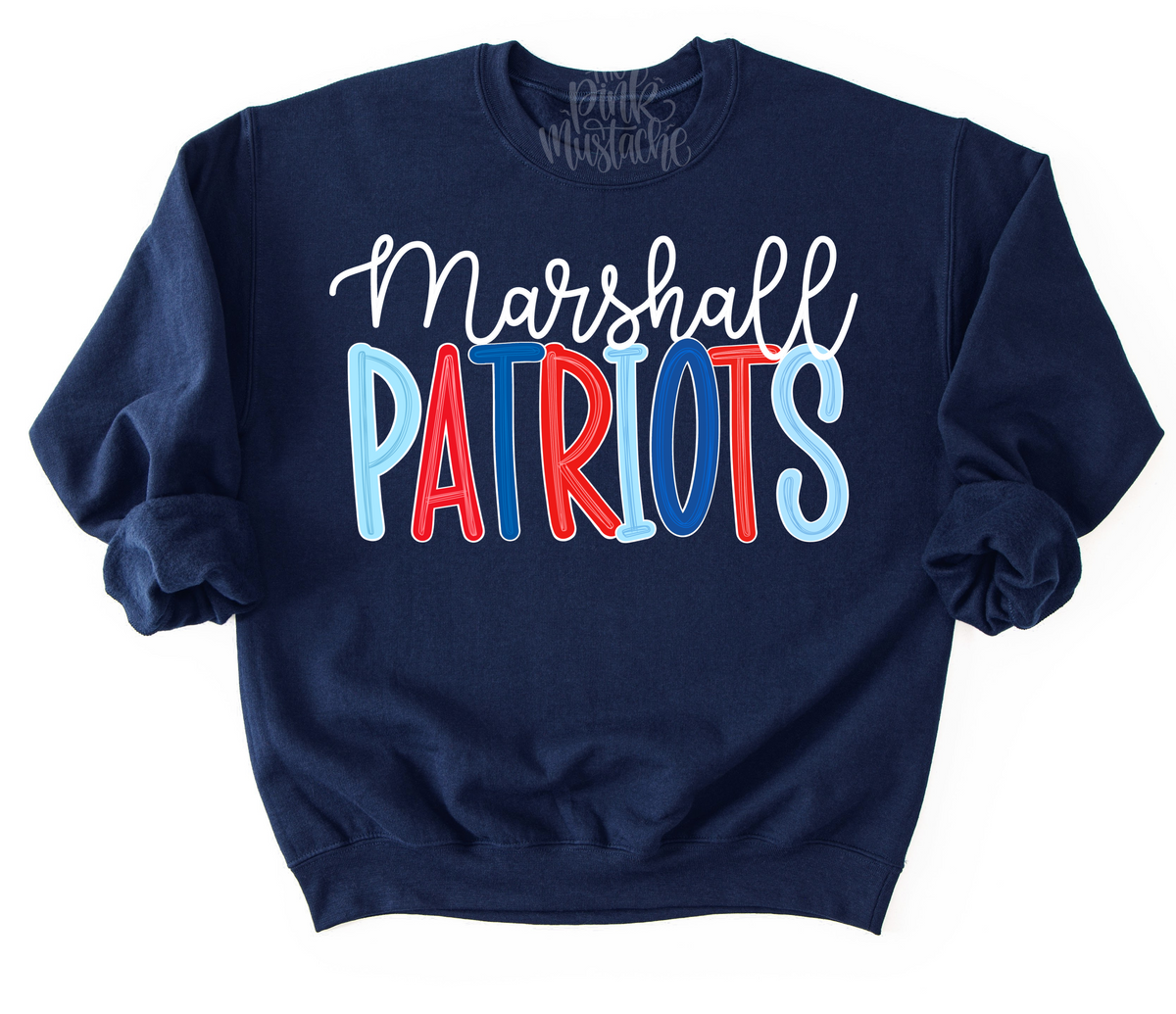 Gildan or Bella Canvas Marshall Patriots Sweatshirt/ Toddler, Youth, and Adult Sizes