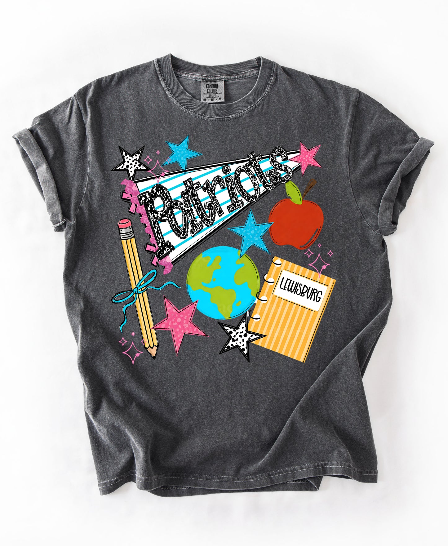 Custom School and Grade Back To School Shirt/ Students or Teachers Shirt/ All Grades Available/  Back To School/ Multiple Color Options