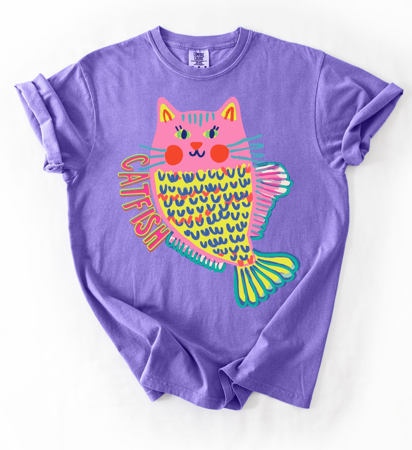 Sweet Summertime Drop - Comfort Colors Catfish Tee/ Youth and Adult Sizes