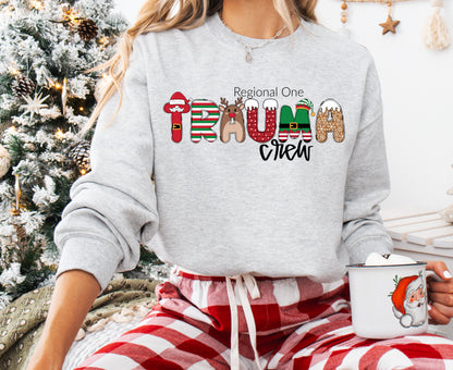 Regional One Trauma Crew Sweatshirt/ Gildan or Bella Canvas Brand Options