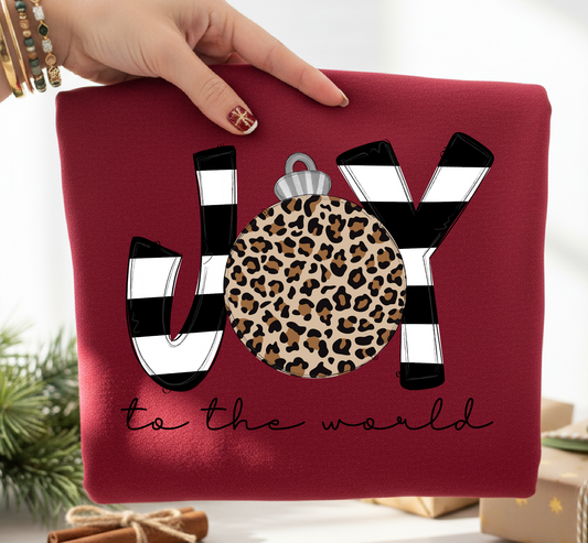 Joy To The World Christmas Softstyle Tee / Youth And Adult Christmas T-Shirt