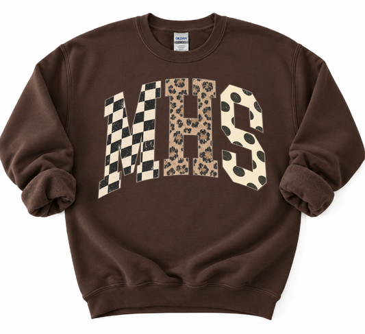 Gildan or Comfort Colors Magnolia Heights Sweatshirt/ Adult Sizes - MHS Sweatshirt
