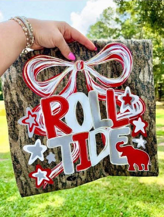 Camo Roll Tide Tee - Not a Crop - Youth and Adult Sizes