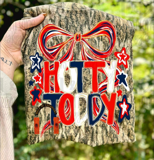 Camo Hotty Toddy Tee - Not a Crop - Youth and Adult Sizes