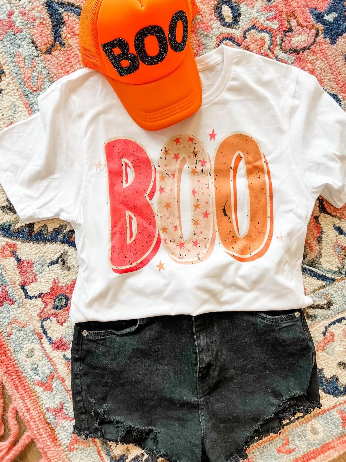 Bella Canvas or Comfort Colors Boo Shirt/ Youth and Adult Sizes