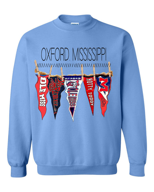 Bella or Gildan Hotty Toddy Sweatshirt / Mississippi Sweatshirt / Ole Miss Sweater / Youth and Adult Sizes