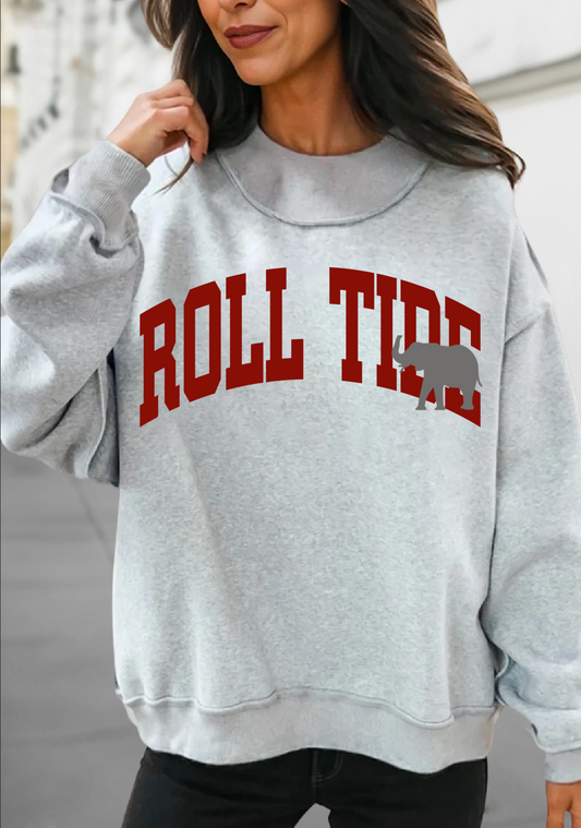 Roll Tide Mock Neck Sweatshirt