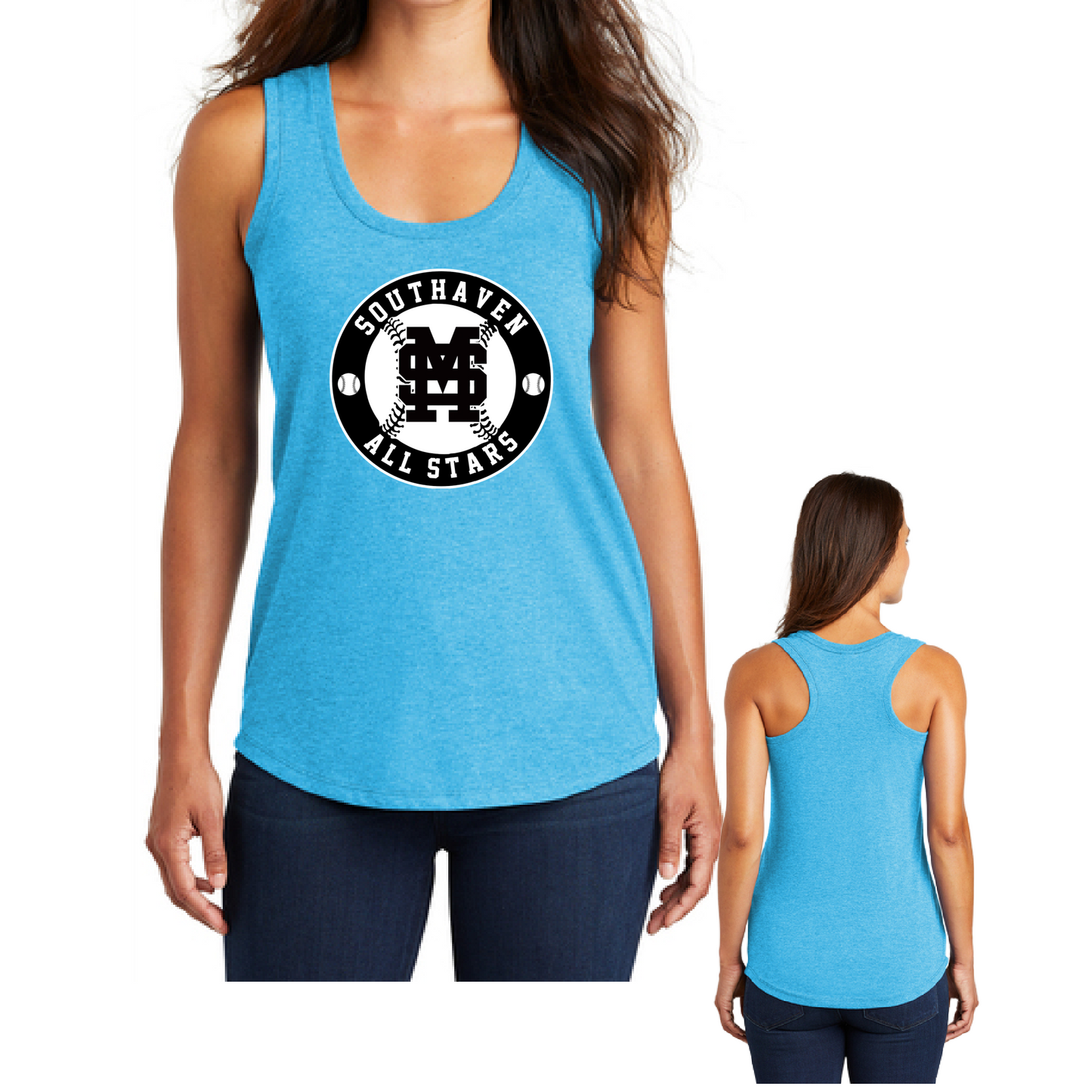 Southaven All Stars District Brand Racerback Tank Top/Multiple Colors