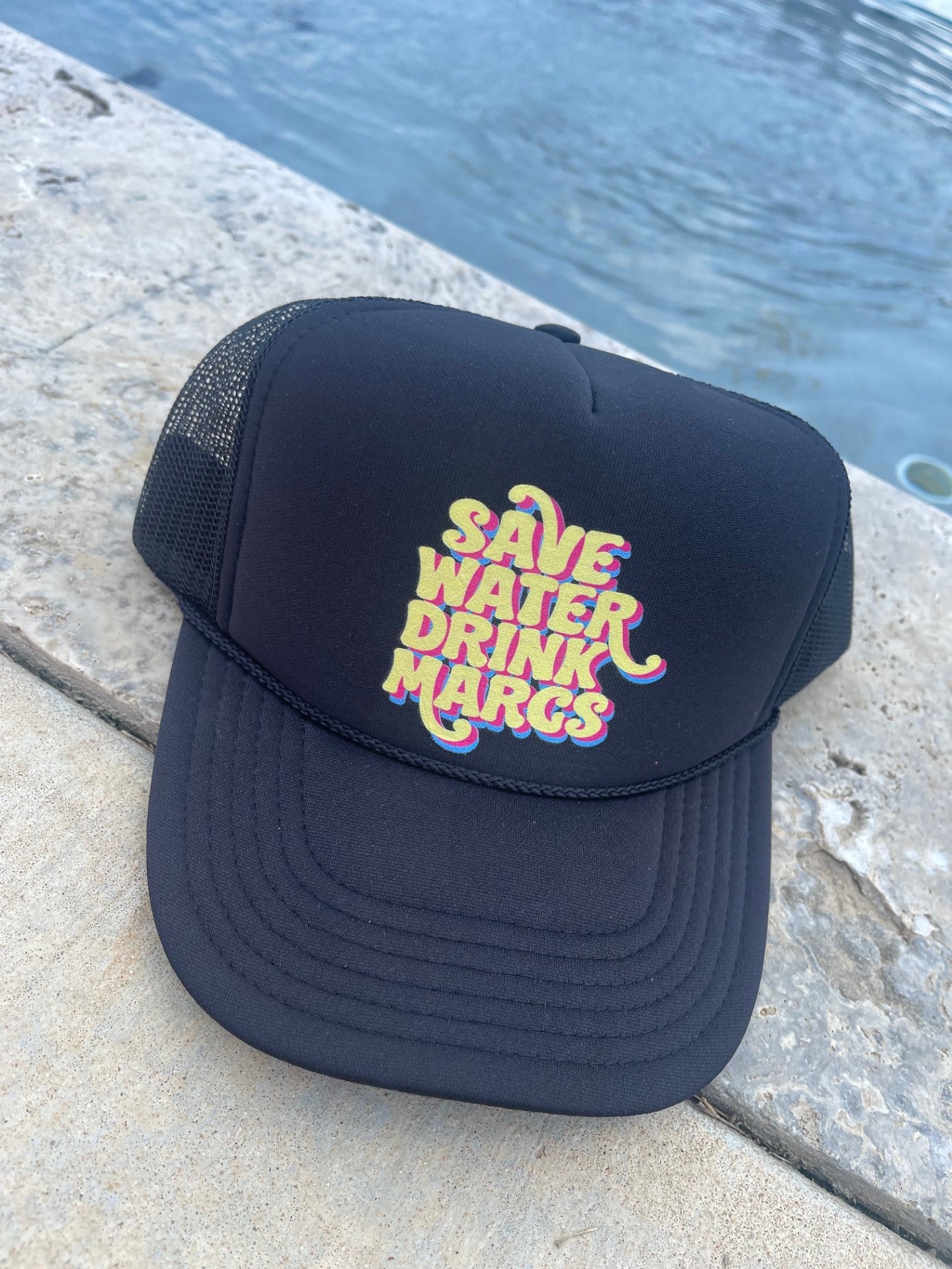 Save Water Drink Margs Trucker Hat/ Funny Gifts for Her
