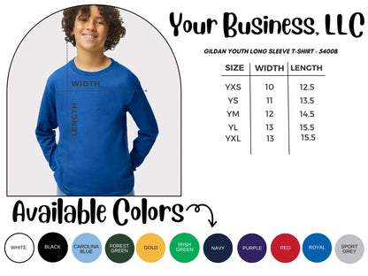 Custom Name Reindeer Long Sleeve Shirts/ Youth and Adult Sizing