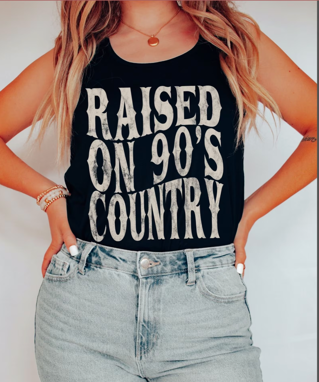 Raised on 90's Country Tank