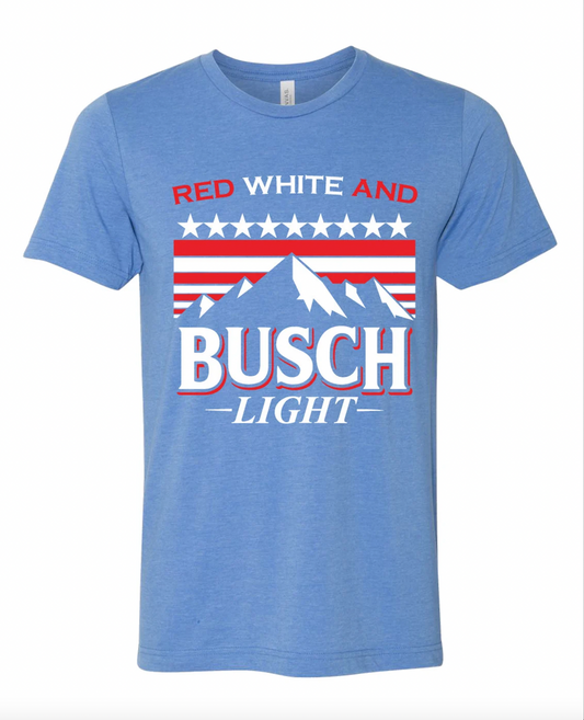 Funny July 4th Shirt/ Red, White, and Beer Shirt