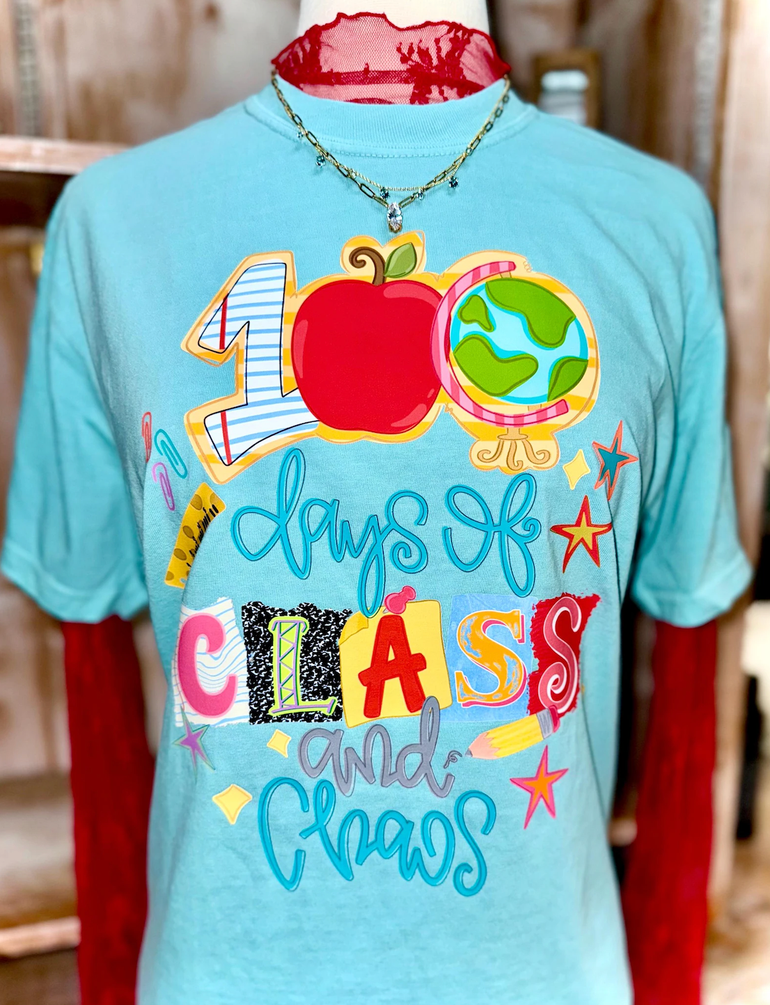 Comfort Colors Or Bella Canvas 100 Days of School Shirt/ 100th Day of School Shirt -  School Tee/ Youth and Adult Sizing Available