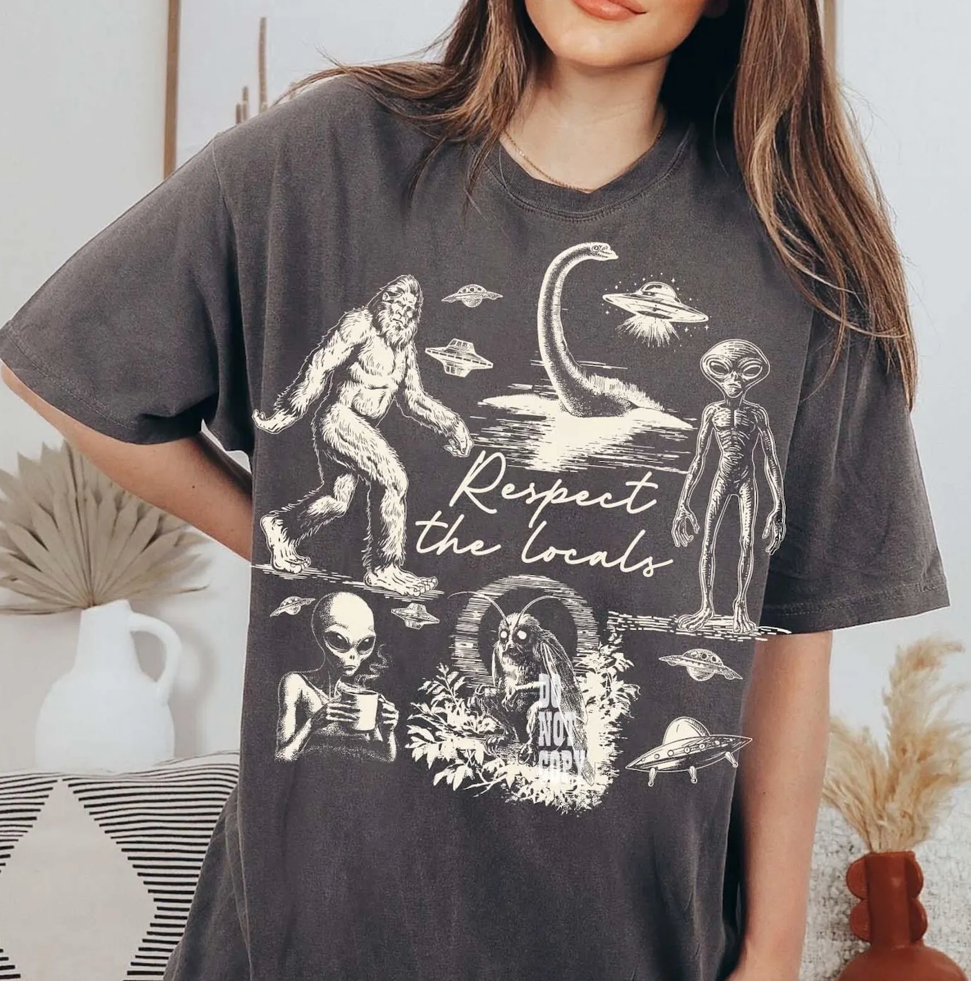 Funny Respect the Locals Shirt/ Comfort Colors Brand