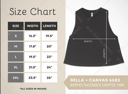 Bella Canvas Cropped USA Floral Tank Top / Memorial Day or July 4th Tank/ 4th Of July