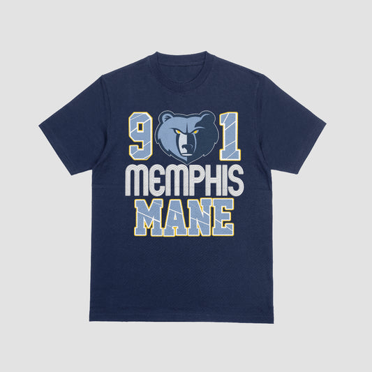 901 Memphis Mane Shirt/  GrizzliesTee/ Spirit Drop /Memphis Basketball / Youth and Adult Sizes/ Bella or Comfort Colors