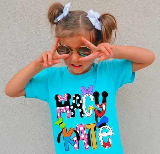 Completely CUSTOMIZABLE Family Disney Vacation Shirt/ Magical Vacation Themed Shirt / Toddler, Youth, Adult Sizes/ Mommy and Me Vacation Tees
