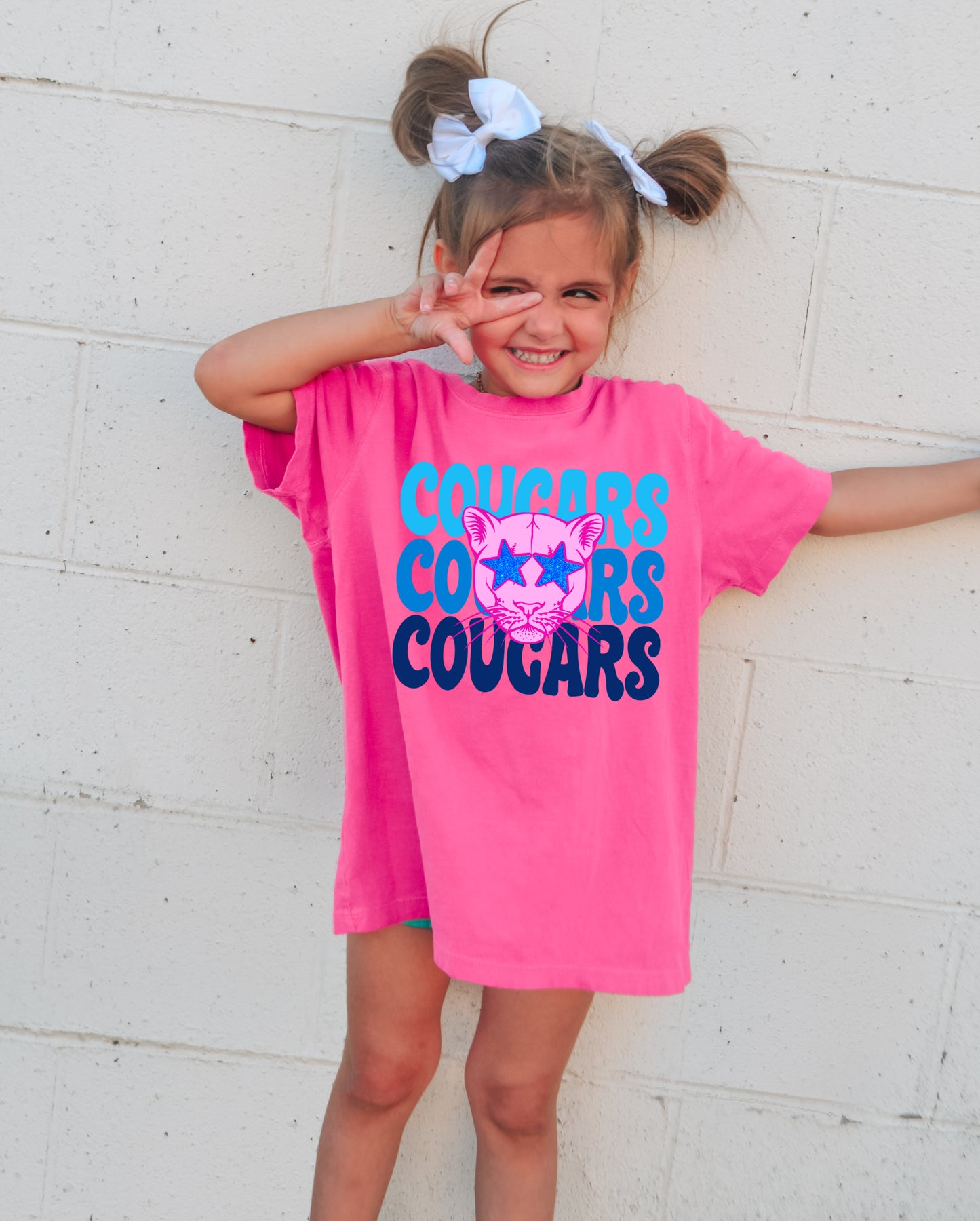 Comfort Colors Crenshaw Cougars Shirt/ Youth and Adult Sizes