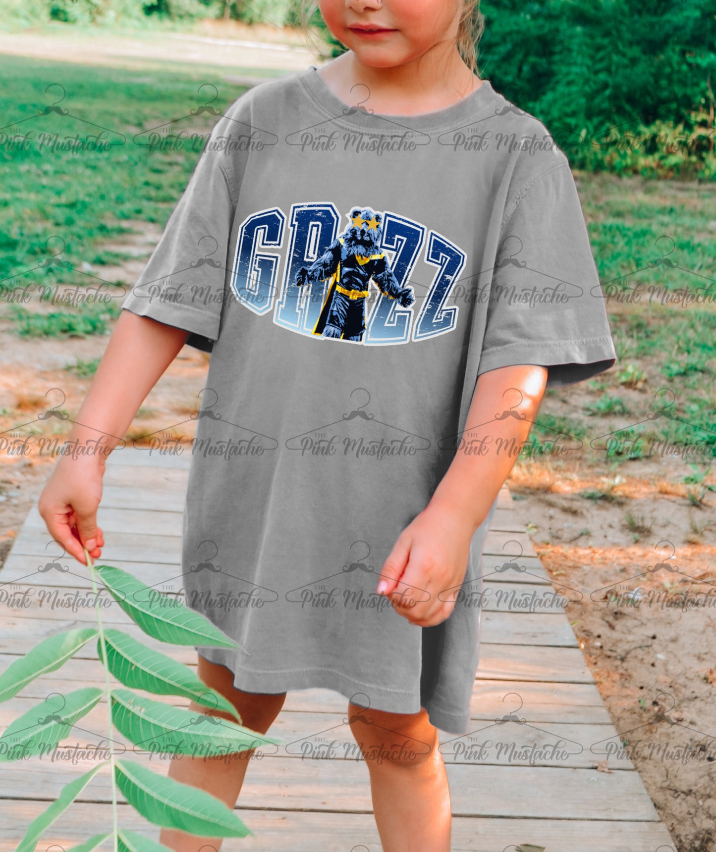 Comfort Colors Grizz Shirt/ Adult and Youth Sizes