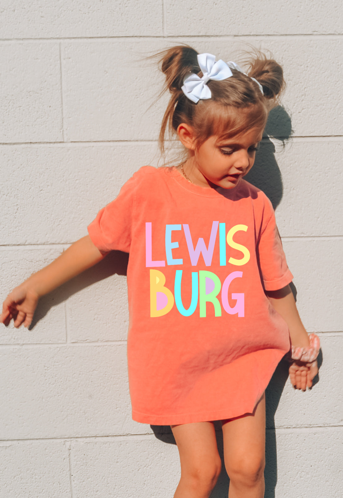 Comfort Colors Lewisburg Pastel Unisex Shirt / Youth and Adult Sizes/ Lewisburg -Desoto County Schools / Mississippi School Shirt
