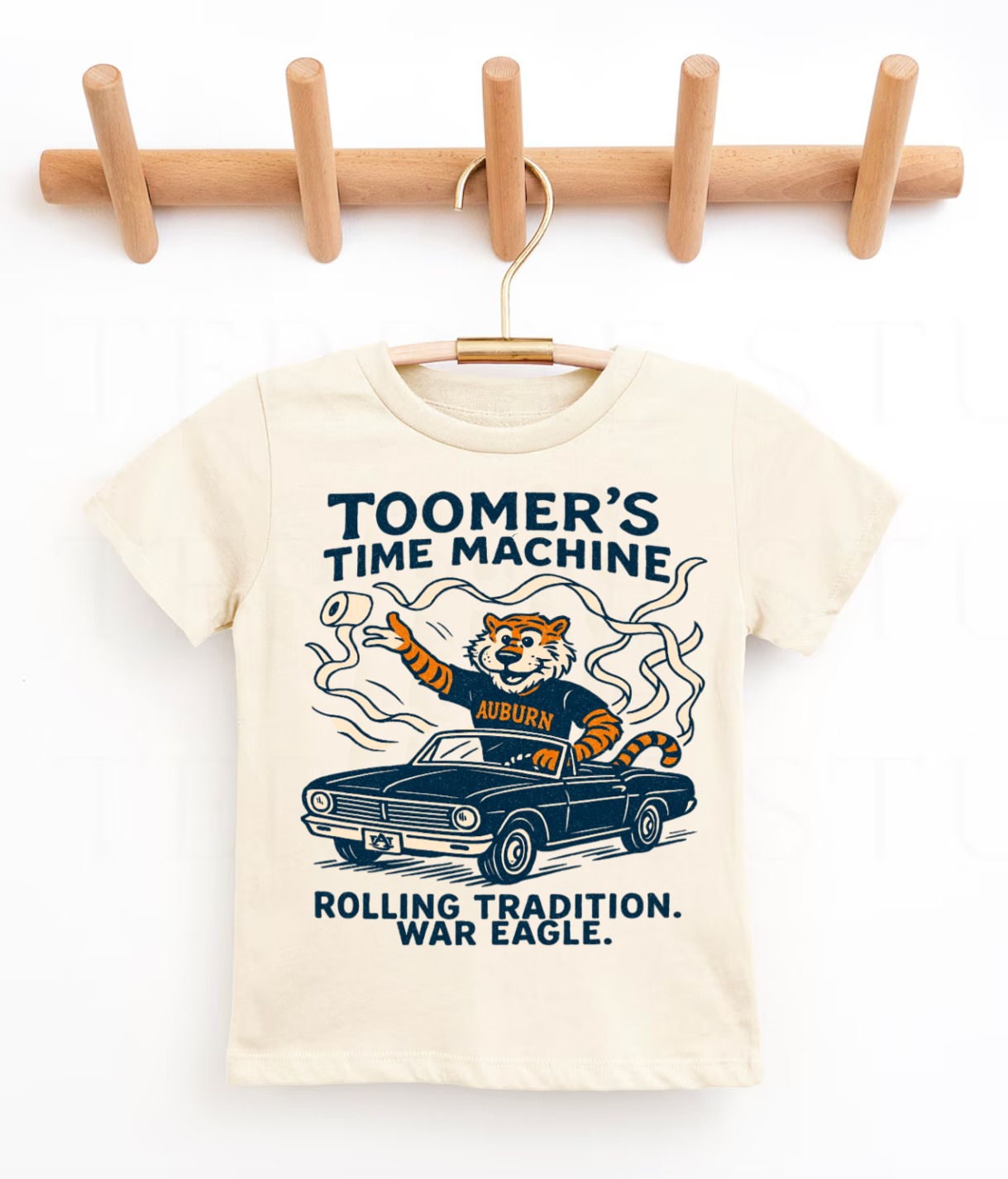 Auburn Tee/ Comfort Colors or Bella Canvas/ Youth and Adult Sizes - Toomers Tee