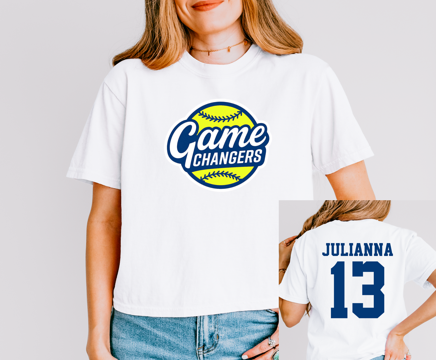 Game Changers Shirts - Option of Drifit, Boxy Crop, Gildan Softstyle (Full Tee) or Comfort Colors Full Tee