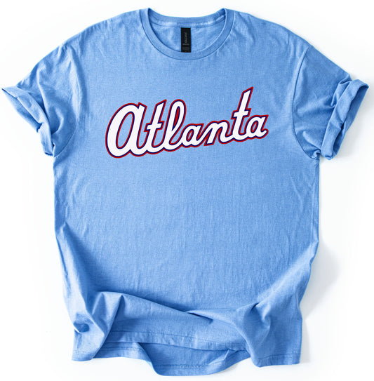 Atlanta Throwback Tee - GIldan Softstyle Tee / Toddler Youth and Adult Sizes