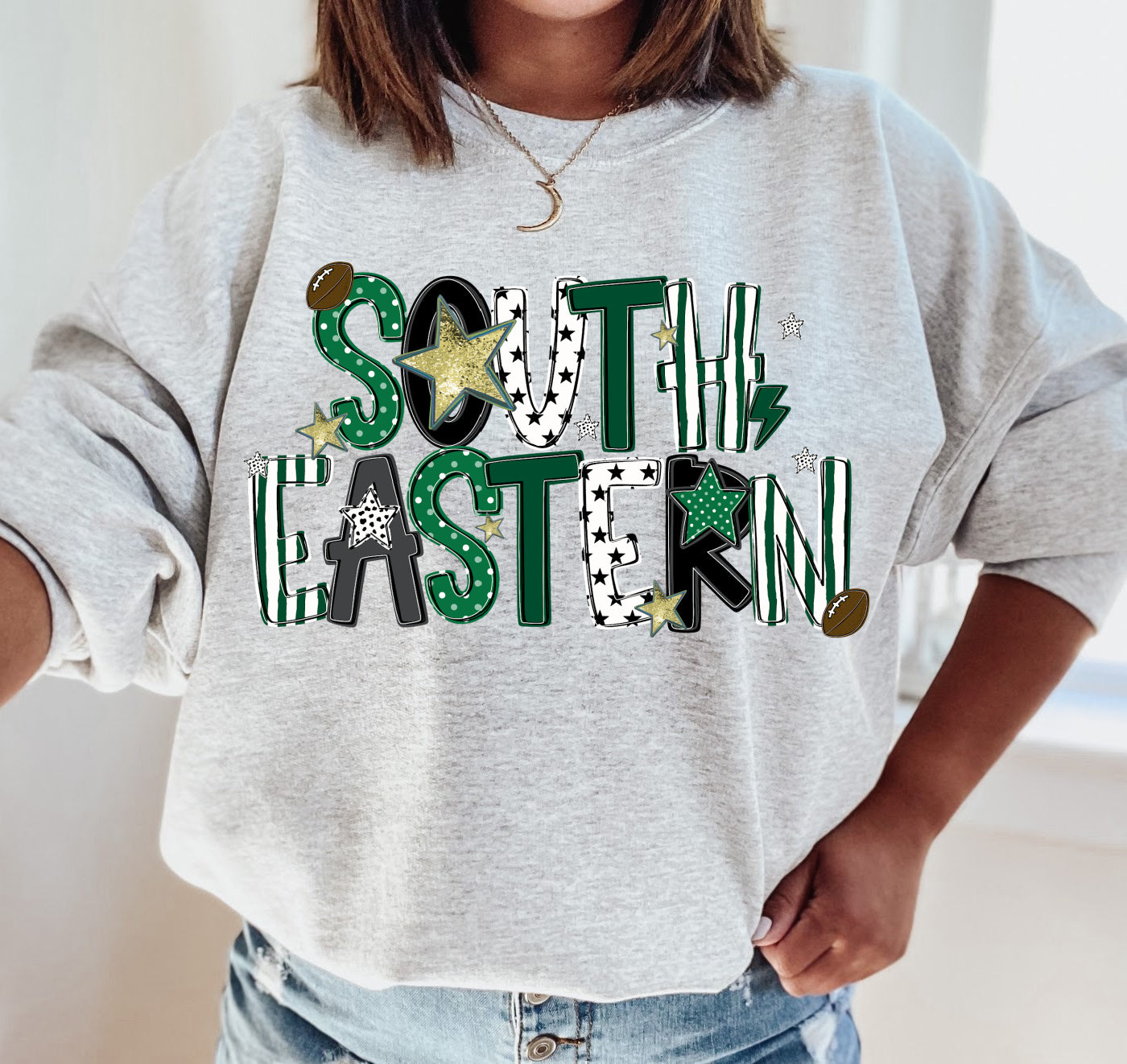 Gildan or. Bella Southeastern Sweatshirt/ SLU/ Southeastern Sweatshirt/ Youth and Adult Sizes