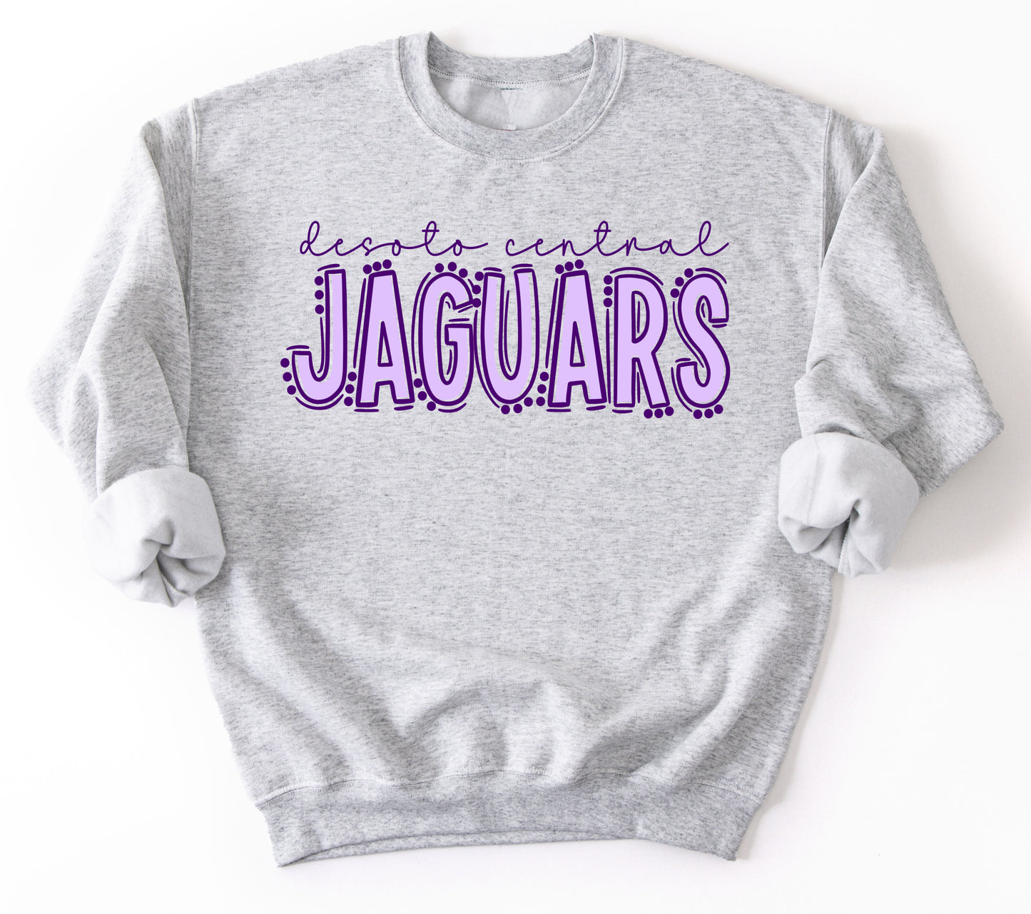 Desoto Central Jaguars Gildan or Bella Desoto Central Unisex Sweatshirt /  Youth and Adult Sizes/ Desoto County Schools / Mississippi School Shirt