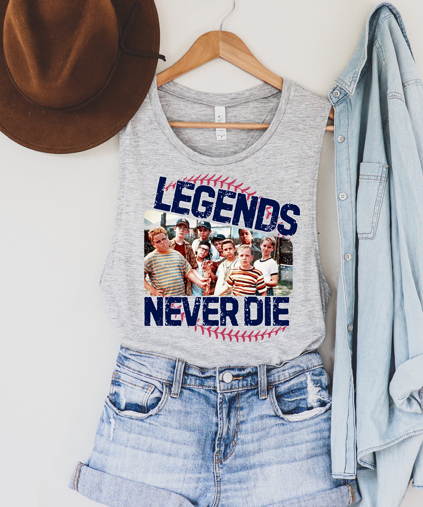 Legends Never Die Tank Top/ Sandlot Tank