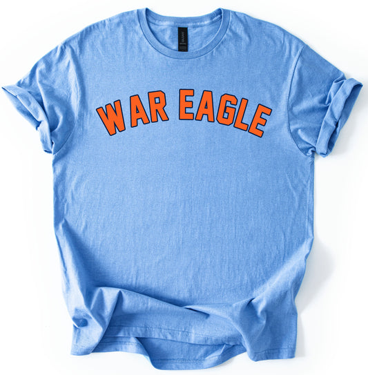 War Eagle Tee/ Gildan Softstyle or Bella Canvas/ Youth and Adult Sizes - Auburn Tee