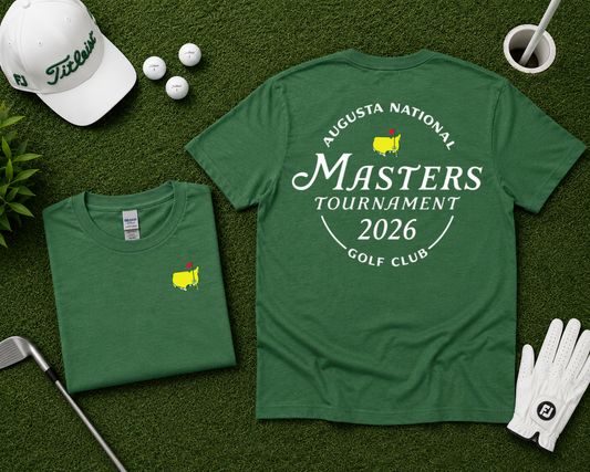 Masters Golf Gildan Softstyle Tee- Vintage Golf Shirt