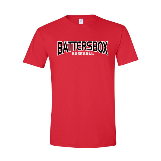 Batters Box Tee Gildan Softstyle / Youth and Adult Sizes