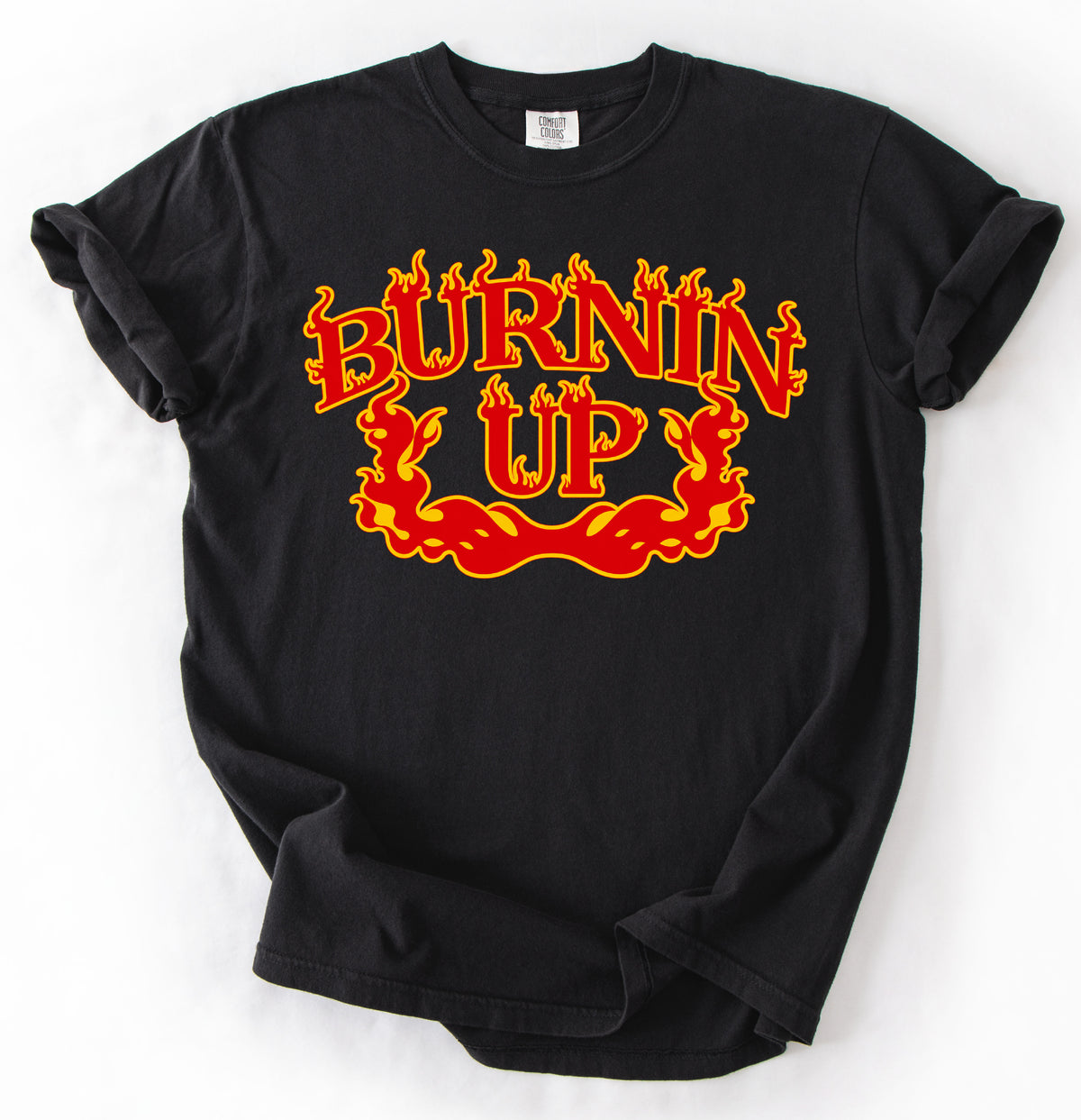 Comfort Colors Burnin Up Shirt/ Youth and Adult Sizes