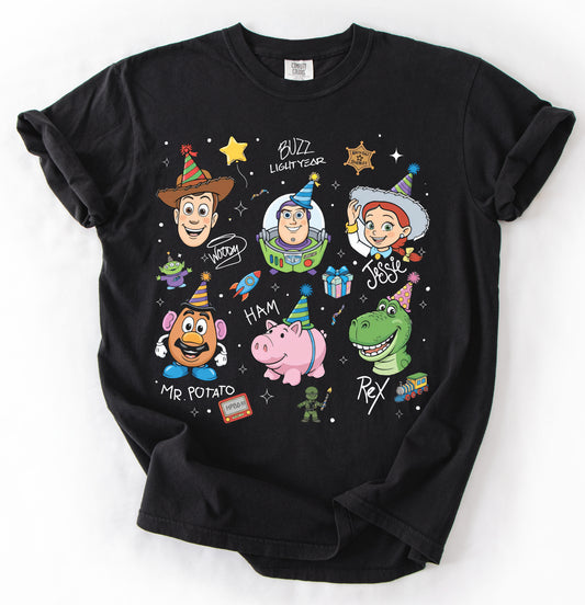 Toy Story Shirt/ Comfort Colors Brand (Youth Will Be Gildan Softstyle)