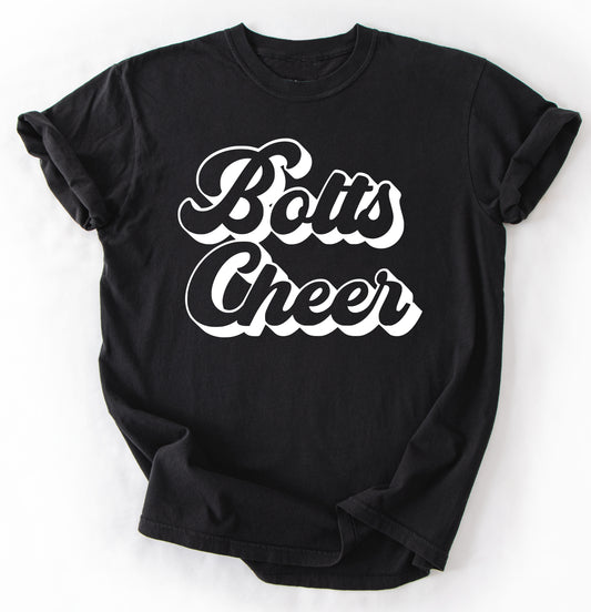 Bolts Cheer - Gildan Softstyle or Comfort Colors Tee