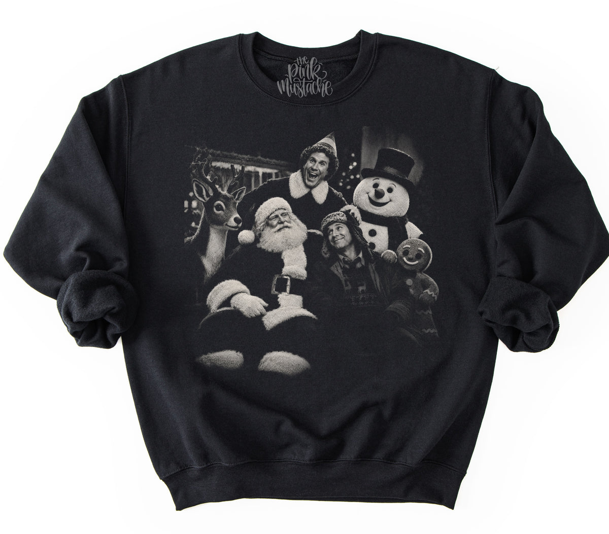 Mommy and Me Gildan or Bella Funny Christmas Characters Sweatshirt Christmas Sweatshirt/ Toddler, Youth, and Adult Sizes/Holiday Sweatshirts