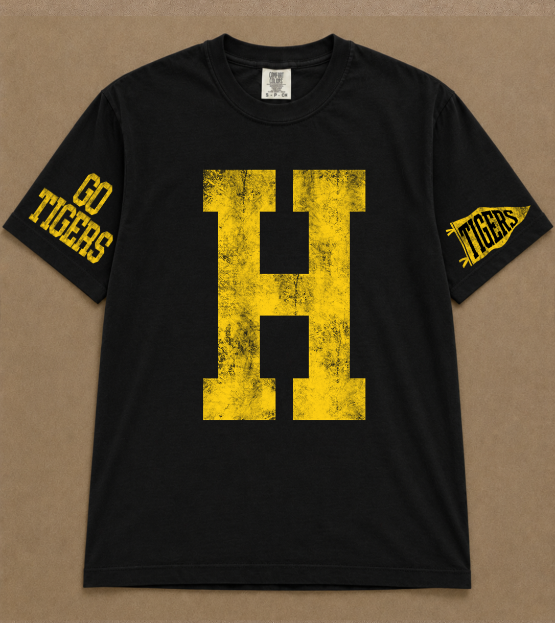 Custom Comfort Colors Hernando Full Length Spiritwear Shirts/Football /Baseball or Softball