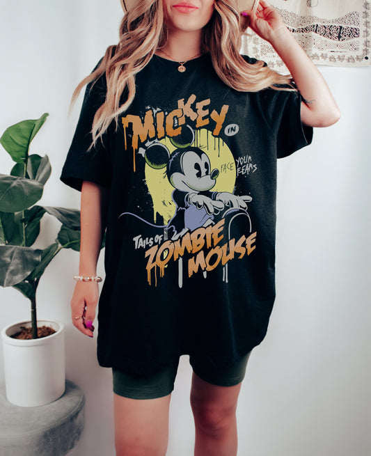 Comfort Colors or Bella Canvas Mickey -Zombie Mose Shirt/ Youth and Adult Sizes