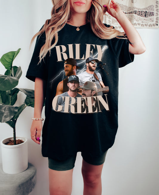 Riley Green Shirt/ Bella Or Comfort Colors Brand