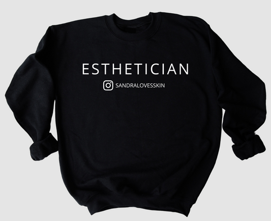Custom Esthetician Sweatshirts/ Gildan or Bella Canvas Brand