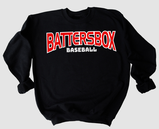 Batters Box Sweatshirt / Youth and Adult Sizes