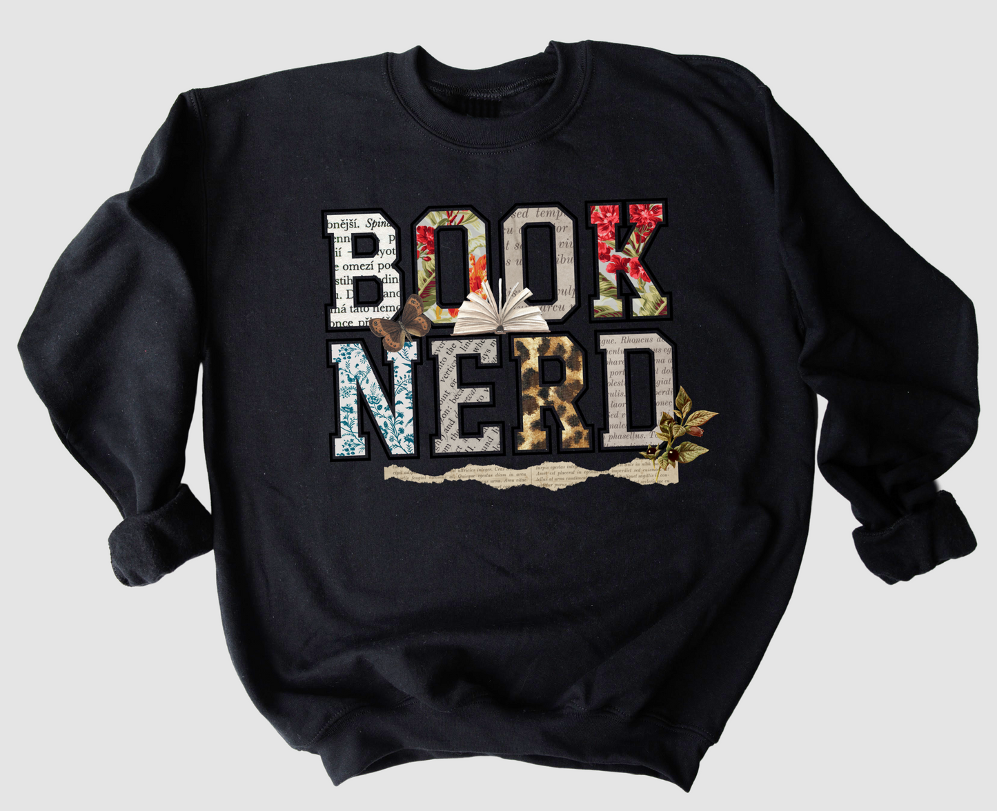 Bella Canvas, Comfort Colors or Gildan Book Nerd  Sweatshirt/ Booktok Sweatshirt/ Valentines Sweatshirts
