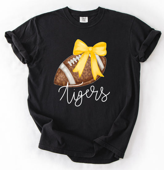 Comfort Colors or Gildan Softstyle Hernando Tigers Football Tee/ Hernando Tigers Shirt/ Youth and Adult Sizes