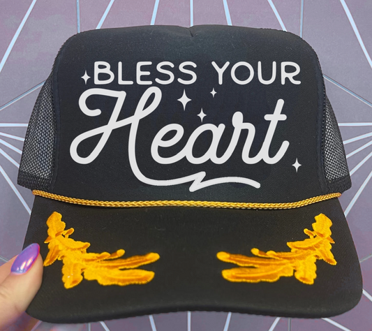 Bless Your Heart Oak Leaves Trucker Hat