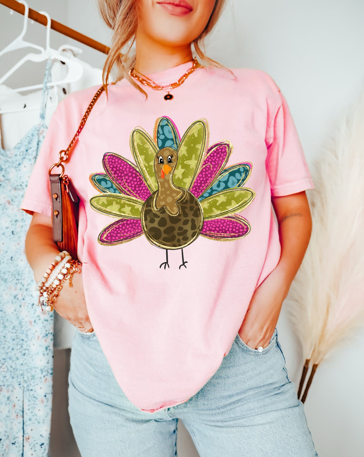 Comfort Colors or Bella / Cute Mommy and Me Turkey Thanksgiving Shirt / Youth and Adult Thanksgiving Tee
