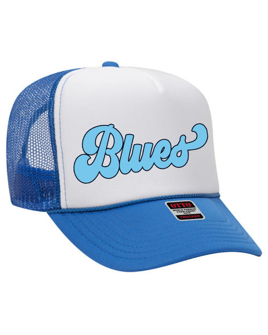 Blues Trucker Hat