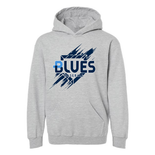 Blues Baseball Home Place Hoodie/ Youth and Adult Sizes