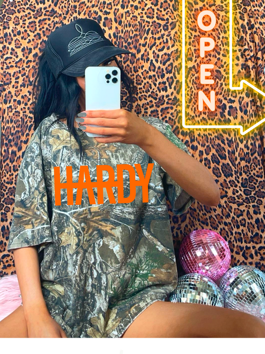 Camo Hardy Tee/ Youth and Adult Sizes